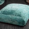 Riess-Ambiente Sitzpoufs|Heimtextilien > Design Bodenkissen XL MODERN ART 70cm türkis abstraktes Muster Sitzkissen