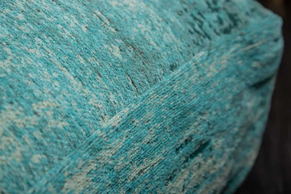 Riess-Ambiente Sitzpoufs|Heimtextilien > Design Bodenkissen XL MODERN ART 70cm türkis abstraktes Muster Sitzkissen