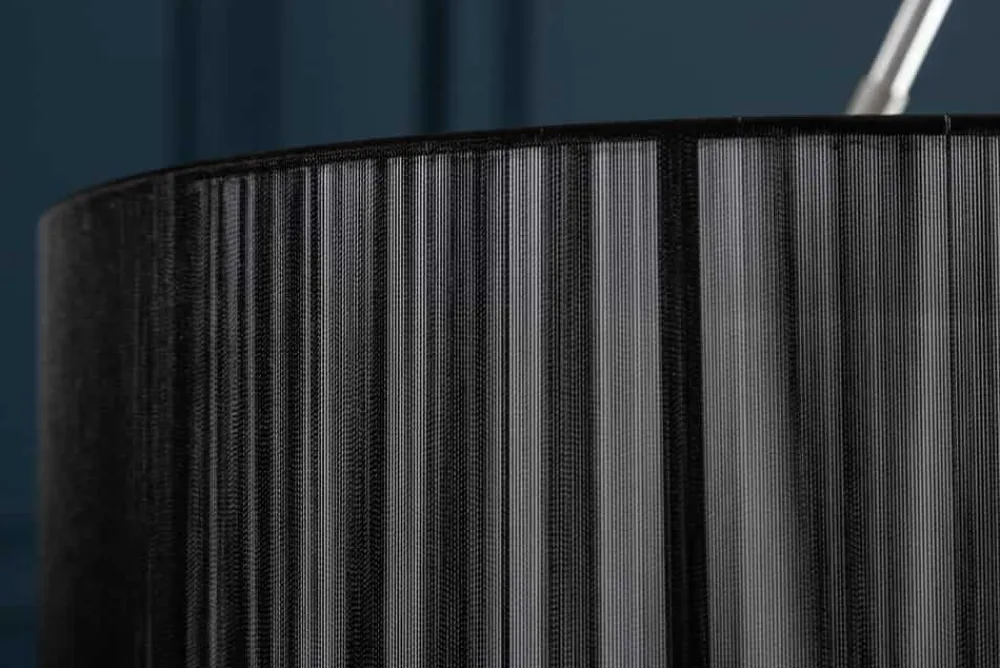 Riess-Ambiente Stehleuchten > Design Bogenlampe EXTENSO 230cm schwarz Stehlampe mit Marmorfuß