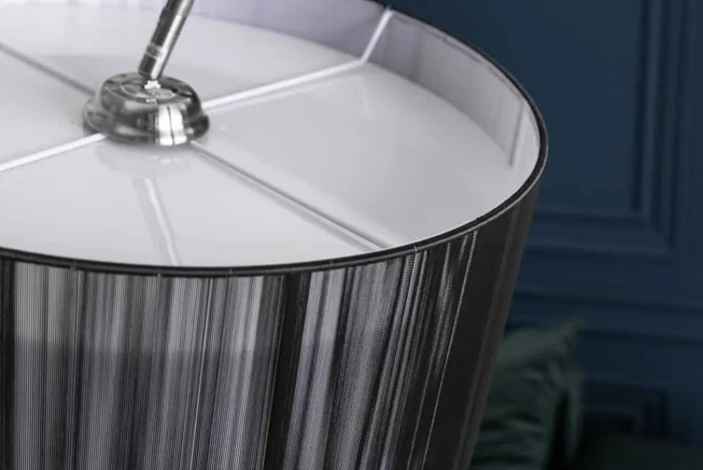 Riess-Ambiente Stehleuchten > Design Bogenlampe EXTENSO 230cm schwarz Stehlampe mit Marmorfuß
