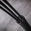 Riess-Ambiente Goldene Möbel|Retro Möbel > Design Bogenlampe LEVELS 205cm schwarz gold 5 neigbare Leinenschirme Stehlampe