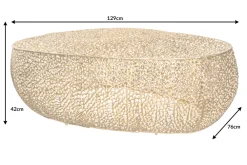 Riess-Ambiente Goldene Möbel|Couchtische & Truhen ><noscript><img width=