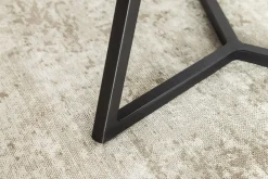 Riess-Ambiente Couchtische & Truhen > Design Couchtisch MARVELOUS 70cm schwarz gold sand AURORA ORO Keramik Metall