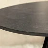 Riess-Ambiente Couchtische & Truhen > Design Couchtisch MARVELOUS 70cm anthrazit Marmor Keramik schwarzes Metall