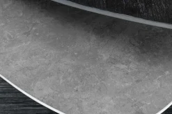 Riess-Ambiente Couchtische & Truhen > Design Couchtisch MOVEMENT schwarz grau rund drehbar Keramik Metallgestell