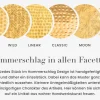 Riess-Ambiente Goldene Möbel|Couchtische & Truhen > Design Couchtisch ORGANIC ORIENT 75cm gold Handarbeit