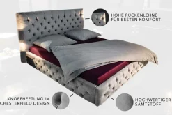 Riess-Ambiente Polsterbetten|Samt Möbel ><noscript><img width=