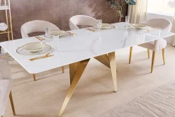 Riess-Ambiente Goldene Möbel|Esstische ><noscript><img width=