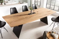 Riess-Ambiente Esstische|Mehr... > Design Esstisch GRAND OAK 240cm natur Wildeiche Massivholz
