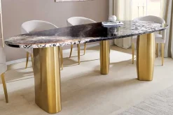 Riess-Ambiente Goldene Möbel|Esstische ><noscript><img width=