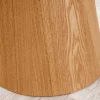 Riess-Ambiente Esstische > Design Esstisch UNIQUE 200cm weiß Eiche Keramik Marmor Säulenfuß