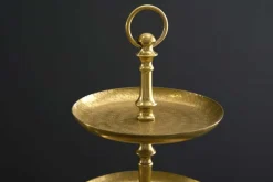 Riess-Ambiente Goldene Möbel|Etageren & Tabletts ><noscript><img width=