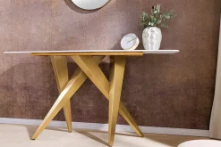 Riess-Ambiente Goldene Möbel|Konsolentische ><noscript><img width=