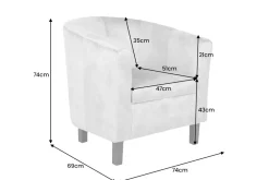 Riess-Ambiente Loungesessel|Sessel ><noscript><img width=