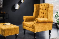 Riess-Ambiente Sessel|Samt Möbel ><noscript><img width=