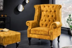 Riess-Ambiente Sessel|Samt Möbel ><noscript><img width=