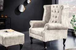 Riess-Ambiente Sessel|Samt Möbel ><noscript><img width=