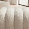 Riess-Ambiente Sitzhocker > Design Polsterhocker VOGUE 40cm beige Bouclé Sitzhocker