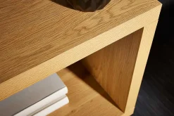 Riess-Ambiente Standregale > Design Regal SNAKE 165cm Eichenoptik Bücherregal mit fünf Böden