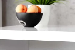 Riess-Ambiente Bürotische > Design Schreibtisch FAST TRADE 140cm weiß Hochglanz Bürotisch