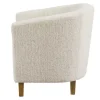 Riess-Ambiente Loungesessel > Design Sessel HEMINGWAY beige Bouclé Tweed Soft mit Armlehnen Cocktailsessel