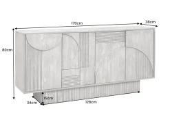 Riess-Ambiente Retro Möbel|Sideboards & Kommoden ><noscript><img width=