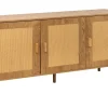 Riess-Ambiente Retro Möbel|Sideboards & Kommoden > Design Sideboard VIENNA 120cm natur Wiener Geflecht Kommode