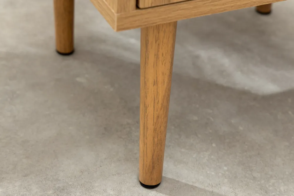 Riess-Ambiente Retro Möbel|Sideboards & Kommoden > Design Sideboard VIENNA 120cm natur Wiener Geflecht Kommode