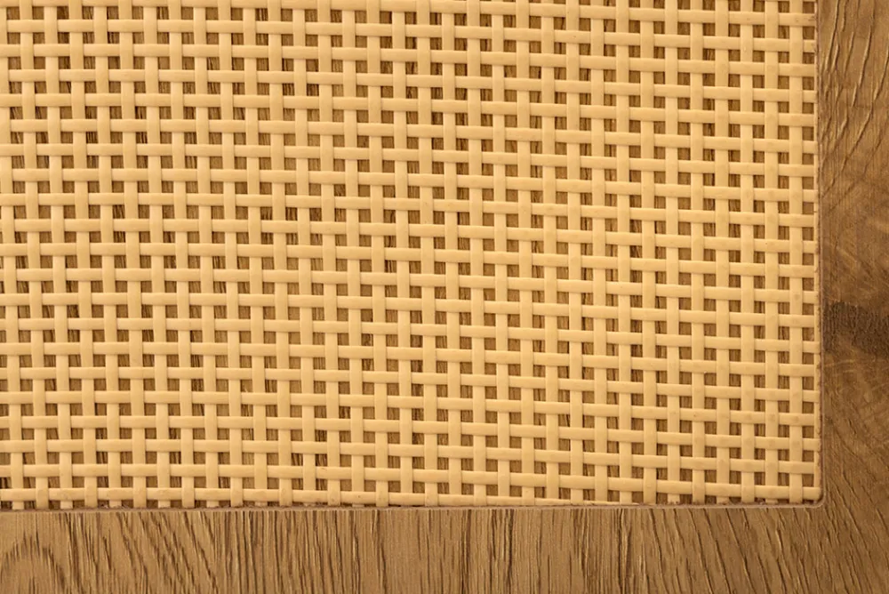 Riess-Ambiente Retro Möbel|Sideboards & Kommoden > Design Sideboard VIENNA 120cm natur Wiener Geflecht Kommode