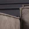 Riess-Ambiente 3-Sitzer Sofa > Design 3-Sitzer Sofa BOSSA NOVA 260cm antik dunkelgrau Microfaser Couch Wohnzimmer