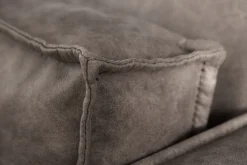Riess-Ambiente 3-Sitzer Sofa > Design 3-Sitzer Sofa BOSSA NOVA 260cm antik dunkelgrau Microfaser Couch Wohnzimmer