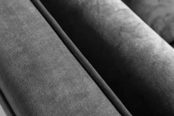 Riess-Ambiente Samt Möbel|3-Sitzer Sofa > Design 3-Sitzer Sofa COZY VELVET 220cm grau Samt Federkern Lounge