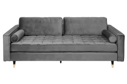 Riess-Ambiente Samt Möbel|3-Sitzer Sofa ><noscript><img width=