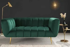 Riess-Ambiente 2-Sitzer Sofa|Goldene Möbel ><noscript><img width=