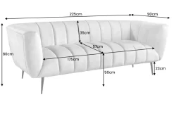 Riess-Ambiente Samt Möbel|Retro Möbel ><noscript><img width=