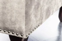 Riess-Ambiente Sitzhocker|Samt Möbel ><noscript><img width=