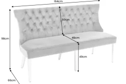 Riess-Ambiente Sitzbänke|Samt Möbel ><noscript><img width=