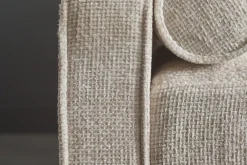 Riess-Ambiente 3-Sitzer Sofa > Design Sofa COZY VELVET 220cm beige Chenille Federkern 3-Sitzer mit goldener Kappe