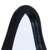 Riess-Ambiente Spiegel > Design Spiegel ORGANIC 180cm schwarz Standspiegel Wandspiegel abgerundeter Rahmen