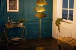 Riess-Ambiente Goldene Möbel|Stehleuchten ><noscript><img width=