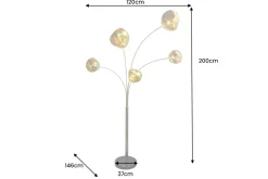 Riess-Ambiente Goldene Möbel|Stehleuchten ><noscript><img width=