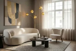 Riess-Ambiente Goldene Möbel|Stehleuchten ><noscript><img width=