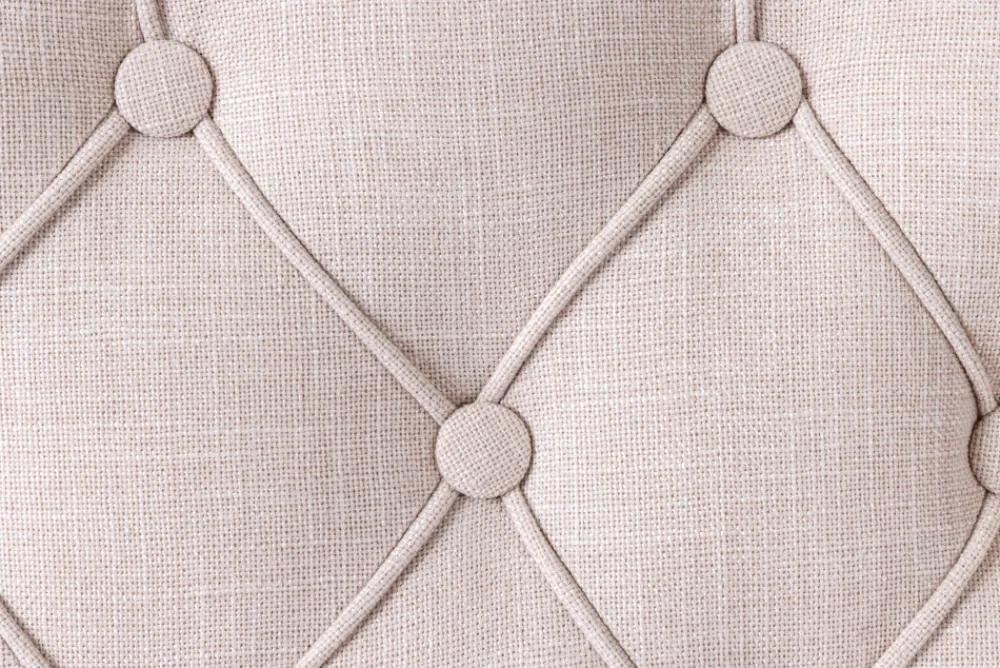 Riess-Ambiente Stühle > Design Stuhl CASTLE beige schwarz Strukturstoff Armlehnen Holzfüße
