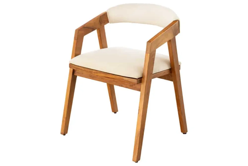 Riess-Ambiente Mehr...|Massivholzstühle > Design Stuhl MAMMUT beige natur massives Akazienholz honey finish