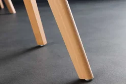 Riess-Ambiente Skandinavisch|Stühle > Design Stuhl SCANDINAVIA MEISTERSTÜCK transparent schwarz Kunststoff Buchenholz natur