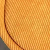 Riess-Ambiente Skandinavisch|Retro Möbel > Design Stuhl SCANDINAVIA MEISTERSTÜCK senfgelb Cord schwarze Metallbeine
