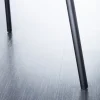 Riess-Ambiente Skandinavisch|Retro Möbel > Design Stuhl VOGUE weiß Bouclé schwarze Metallbeine