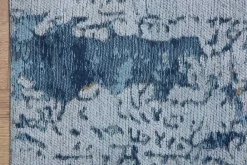 Riess-Ambiente Teppiche > Design Teppich ABSTRAKT 240x160cm blau Baumwolle