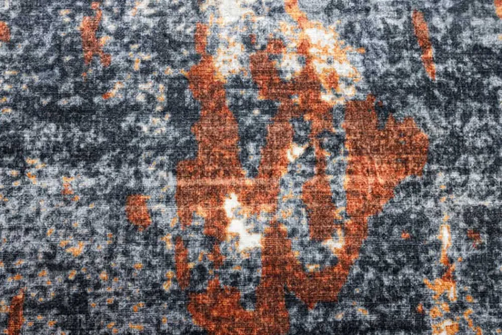 Riess-Ambiente Teppiche > Design Teppich MODERN ART 230x160cm grau kupfer Kurzflor Indoor-Teppich