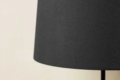 Riess-Ambiente Tischlampen > Design Tischlampe WILDLIFE 75cm schwarz türkis rund Papagei Skulpturen mit Marmor-Fuß